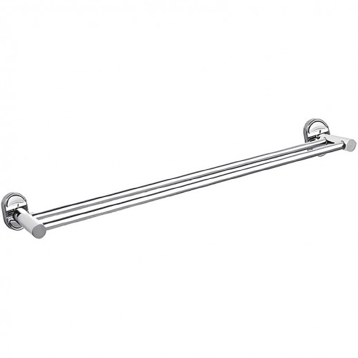 Двойной полотенцедержатель Haiba HB1909 (металл) хром