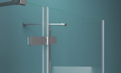 Душевой уголок Belbagno kraft-ah-12-120/90-c-cr-r, правосторонняя, прямоугольная, 120х90х195 см