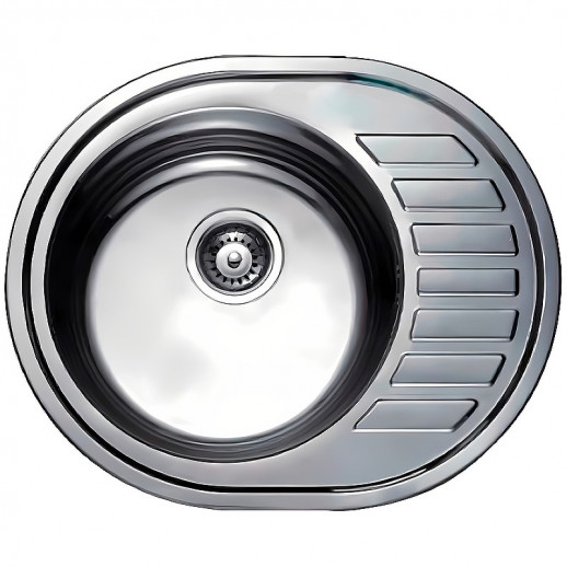 Кухонная мойка Haiba 57 HBS4557-06 (нерж сталь) матовая