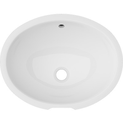 Раковина Vitra Arkitekt 59 6069B003-0012 белая овальная