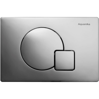 Инсталляция Aquanika Basic 10.702.450.02.10 для унитаза с клавишей смыва хром