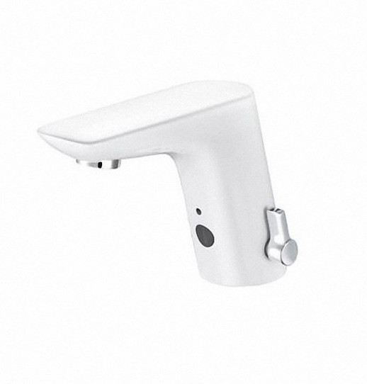 Электронный смеситель для раковины KLUDI BALANCE белый хром 5220091