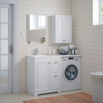 Подвесной шкаф в ванную Corozo Леон 50 SD-00000775 белый