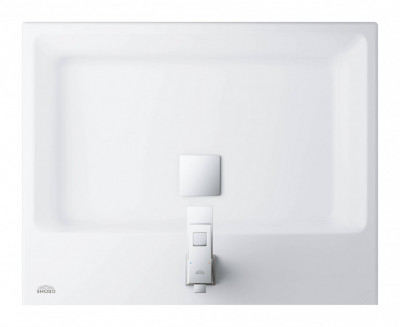 Раковина GROHE Cube Ceramic, подвесная 60 см, альпин-белый (3947300H)