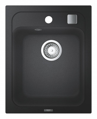 Мойка GROHE K700 с одной чашей, 400 x 500 мм, черный гранит (31650AP0)