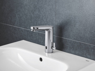 Смеситель инфракрасный для раковины GROHE Eurosmart Cosmopolitan E, 230V, L-размер, хром (36421000)