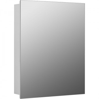 Зеркальный шкаф в ванную Aquaton Лондри 60 1A278502LH010 белый глянцевый
