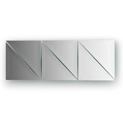Зеркальная плитка Evoform Refractive 20х20 с фацетом 15 мм BY 1539