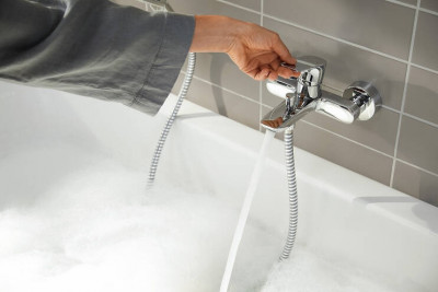 Смеситель для ванны Hansgrohe Rebris E 72450000 (хром)