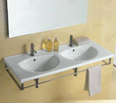 HATRIA Susan Y0HP01 подвесная раковина 125см (125см х 50см)