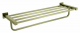 Полка для полотенец с держателем KAISER бронза (латунь) (KH-4309)  (KH-4309)