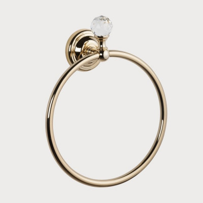 Tiffany World Crystal TWCR015oro/sw полотенцедержатель-кольцо, золото/сваровски