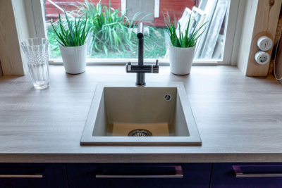 Мойка OMOIKIRI BOSEN 41-SA Tetogranit бежевый прямоугольная 410x500 (4993143)