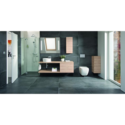 Раковина Roca Mila накладная 40x40 см 32700C000 круглая белый