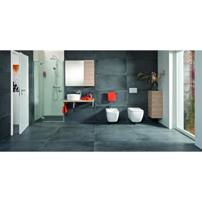 Раковина Roca Mila накладная 40x40 см 32700C000 круглая белый
