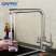 Смеситель для кухни под фильтр Gappo G4399-1, матовый хром