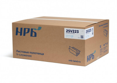 Листовые полотенца НРБ V (ZZ) - 250 листов, 2 слоя (24 упаковки) (СНЯТЫ)
