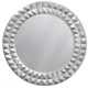 Зеркало для ванной 80х80 см серебро Caprigo PL400-CR круглое  (PL400-CR)