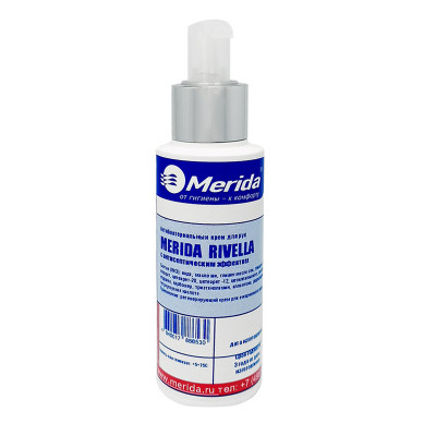 Антибактериальный крем для рук RIVELLA (100 мл.) MERIDA MK008