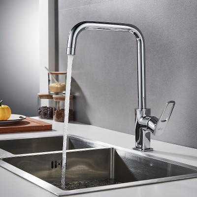 Кухонный смеситель Rossinka RS46-23 хром