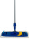 Швабра с плоским мопом 40см Ухо синий NV-MOP3400 (NV-MOP3400)
