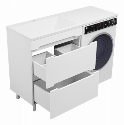 Тумба под раковину Misty Байкал 70 под стиральную машину 686x755 ЭБай06070022Я