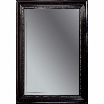 Зеркало в ванную ArmadiArt Terso 557 70х100 см с подсветкой, черный