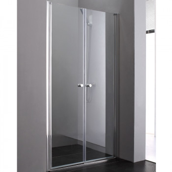 Душевая дверь в нишу Cezares ELENA-W-B-2-180-C-Cr профиль хром стекло прозрачное