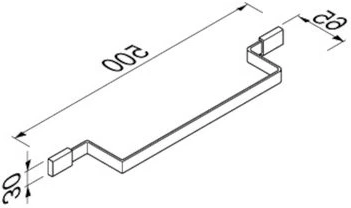 Полотенцедержатель Geesa Aim 918407-02-50 хром