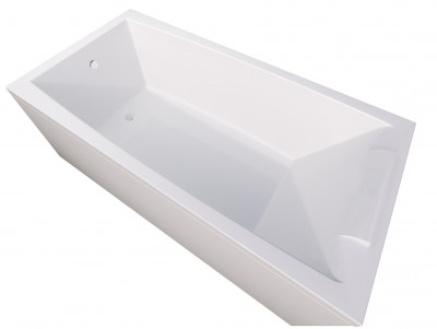 Ванна акриловая Marka One AELITA MG 165x75 прямоугольная 207 л белая (01ае1675)