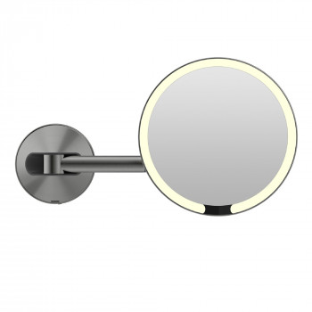 Зеркало косметическое с подсветкой JAVA S-M8881Q, графит