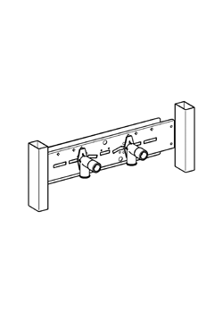 Система инсталляции для настенных смесителей GROHE Rapid SL (37998000)