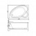 Aquanet Mayorca 00205403 ванна без гидромассажа, 150 см х 100 см, левая