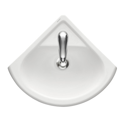 Раковина подвесная Santeri Радиан 50 1.3130.9.S00.10B.0 белая угловая