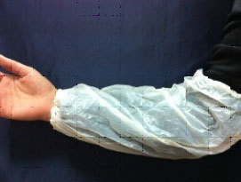 Нарукавники полиэтиленовые одноразового применения