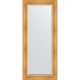 Зеркало настенное Evoform Exclusive 159х69 BY 3574 с фацетом в багетной раме Травленое золото 99 мм  (BY 3574)