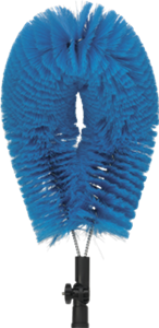 Ёрш для очистки внешних поверхностей труб, 530 мм, мягкий ворс