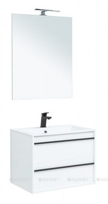 Комплект мебели для ванной Aquanet Lino 70 белый матовый (00271953)