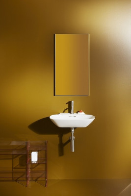 Раковина подвесная Laufen Ino 56 8.1030.2.000.104.1 белая овальная