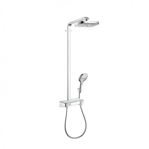 Hansgrohe Raindance Select Showerpipe E300 2 jet 27126400 душевая система, белый/хром