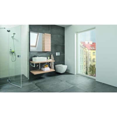 Раковина Roca Mila накладная 50x35 см 32700B000 прямоугольная белый