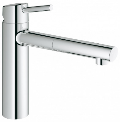 Смеситель для кухни GROHE Concetto с выдвижным изливом, хром (31129001)