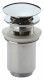 Донный клапан Remer RR 905 CC click-clack, с переливом, хром  (905CC114)