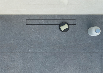 Душевой лоток Bettoserb Frameless Line 65 13701231 с решеткой хром матовый / под плитку