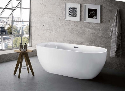 Акриловая ванна отдельностоящая AQUATEK Афина 170x78 AQ-44778 (Белый глянец)