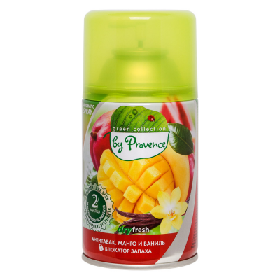 Освежитель воздуха Ksitex Provence Антитабак Манго и ваниль 250мл