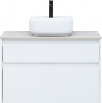 Тумба под раковину Aquanet Nova Lite 90 белый (2 ящика) подвесная (00242268)