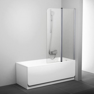 RAVAK 7QRA0C00Z1 шторка для ванны CVS2-100 R, блестящий/стекло