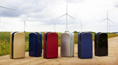 Сушилка для рук NOFER V-JET 01303.RF  RED F1 1760 W, красная