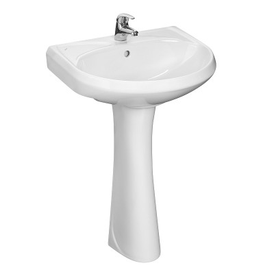 Раковина подвесная Santeri Версия 55 1.3111.5.S00.11B.0 белая прямоугольная